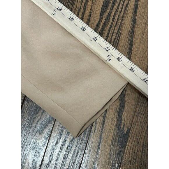 Generation Love Delilah Crepe Blazer Jacket Double Breasted Peak Lapel Camel XXL - Picture 5 of 10